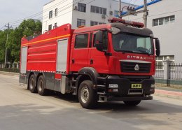 重汽汕德卡17噸水罐消防車 重汽汕德卡17噸水罐消防車