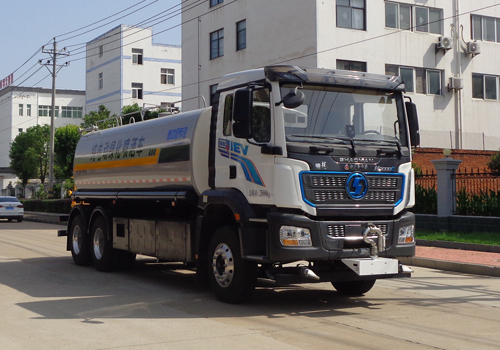 陜汽后雙橋15噸純電動綠化噴灑車