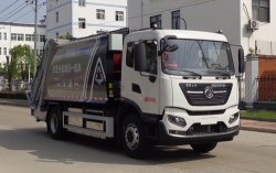 東風(fēng)天錦12-14立方純電動(dòng)壓縮式垃圾車 東風(fēng)天錦12-14立方純電動(dòng)壓縮式垃圾車