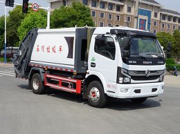 東風(fēng)8-9立方純電動(dòng)壓縮式垃圾車 東風(fēng)8-9立方純電動(dòng)壓縮式垃圾車