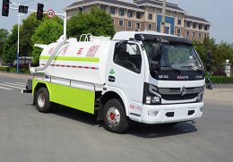 東風7-8立方純電動吸污車 東風7-8立方純電動吸污車